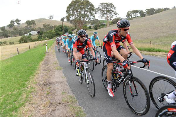 Michael Schar and Cadel Evans